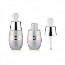 New Design Hot Sale 30ml Luxury UV Coating Glass Dropper Lotion Bottle with New Design